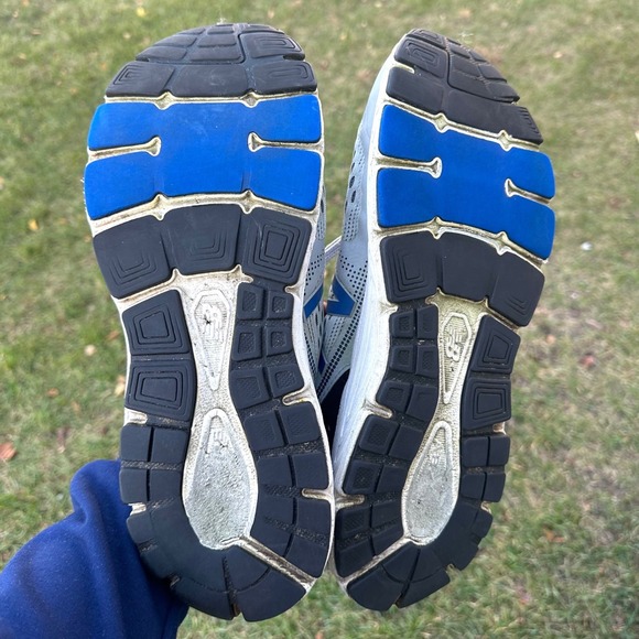 New Balance Men's 840 V4‎ Athletic Running Shoes Size 12.5 Gray Blue - Picture 6 of 13